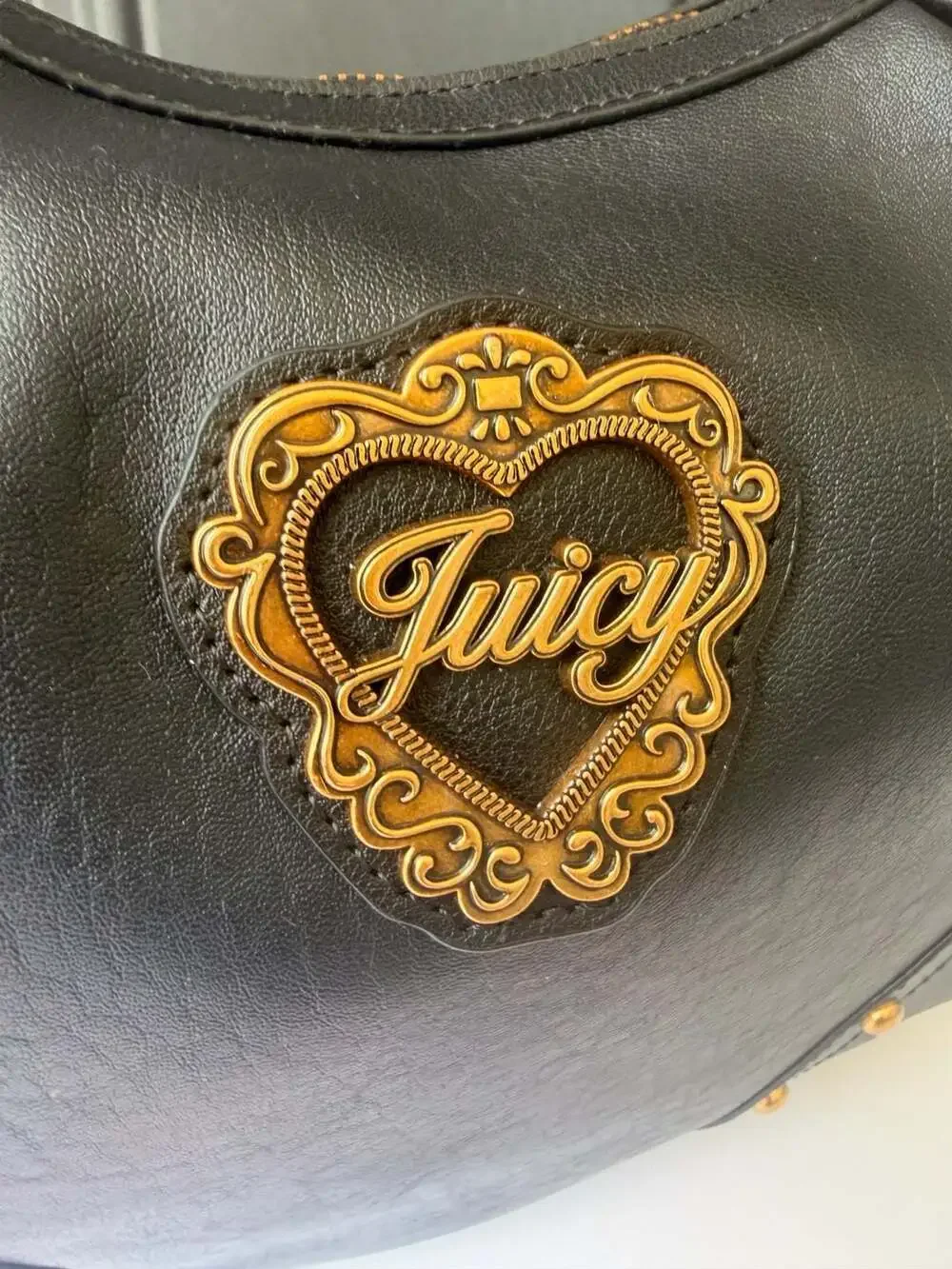 Juicy Couture In Her Juicy Era Hobo Bag - Liquorice